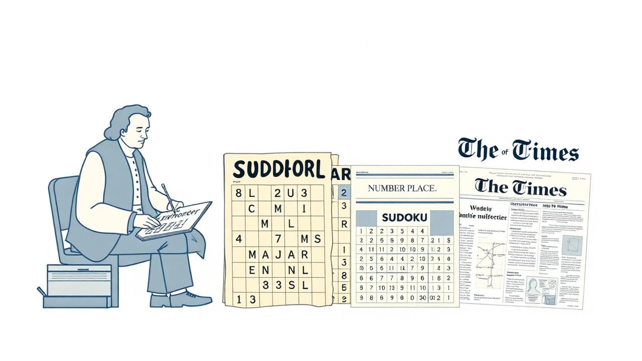 Historische Entwicklung von Sudoku über Schweiz, USA, Japan und Großbritannien